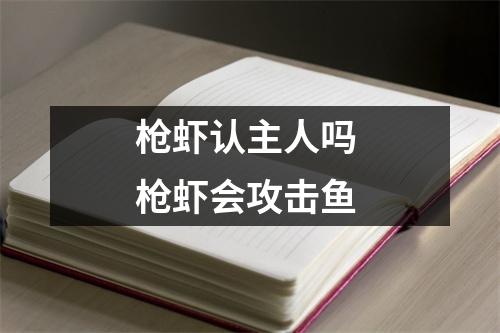 枪虾认主人吗 枪虾会攻击鱼