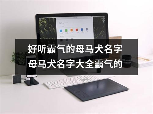 好听霸气的母马犬名字 母马犬名字大全霸气的