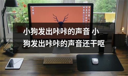 小狗发出咔咔的声音 小狗发出咔咔的声音还干呕
