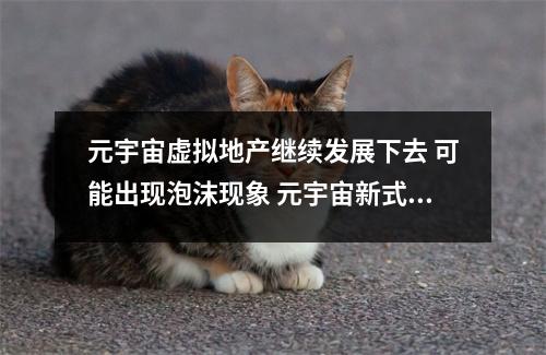 元宇宙虚拟地产继续发展下去 可能出现泡沫现象 元宇宙新式骗局