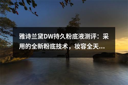 雅诗兰黛DW持久粉底液测评：采用的全新粉底技术，妆容全天贴面靚丽 雅诗兰黛持妆粉底液dw粉底液
