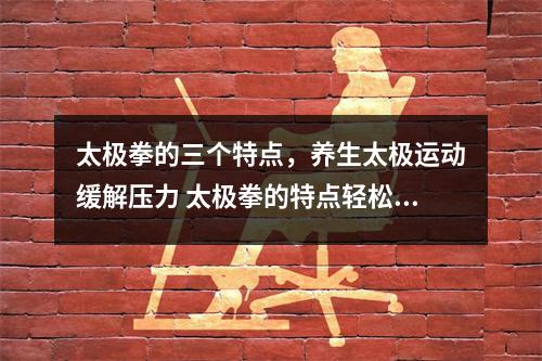 太极拳的三个特点,养生太极运动缓解压力 太极拳的特点轻松柔和 太极拳的三个特点,养生太极运动缓解压力 太极拳的特点轻松柔和