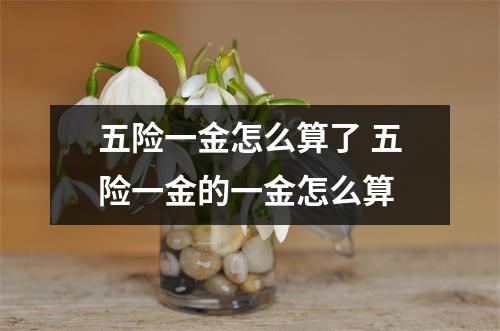 五险一金怎么算了 五险一金的一金怎么算