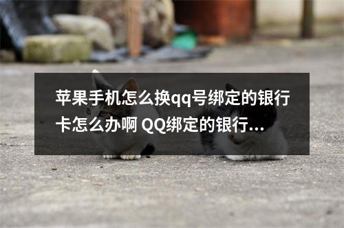 苹果手机怎么换qq号绑定的银行卡怎么办啊 QQ绑定的银行卡怎么换