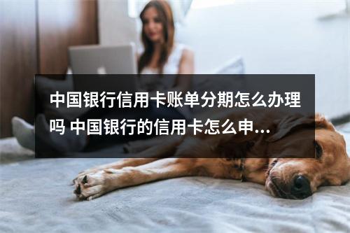 中国银行信用卡账单分期怎么办理吗 中国银行的信用卡怎么申请分期付款 假如我现在已经有了一笔分期付
