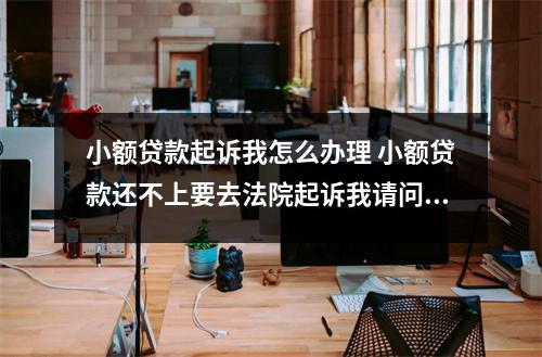 小额贷款起诉我怎么办理 小额贷款还不上要去法院起诉我请问法院会怎么处理