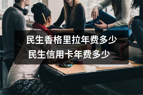 民生香格里拉年费多少 民生信用卡年费多少
