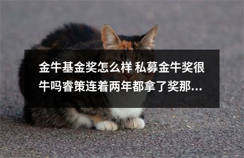金牛基金奖怎么样 私募金牛奖很牛吗睿策连着两年都拿了奖那产品是不是也挺靠谱的