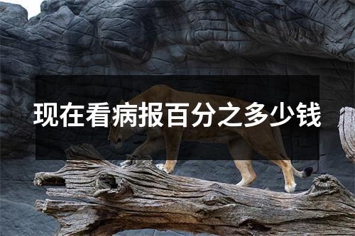 现在看病报百分之多少钱