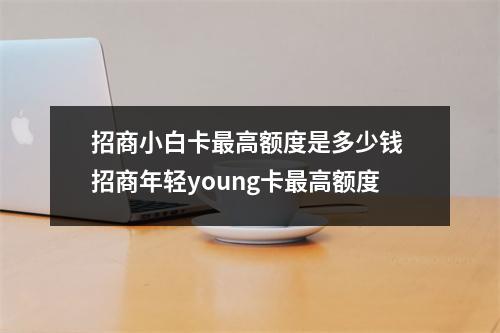 招商小白卡最高额度是多少钱 招商年轻young卡最高额度