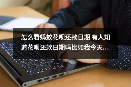 怎么看蚂蚁花呗还款日期 有人知道花呗还款日期吗比如我今天买了东西是不是下个月9号或