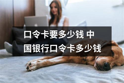 口令卡要多少钱 中国银行口令卡多少钱