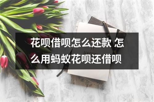 花呗借呗怎么还款 怎么用蚂蚁花呗还借呗