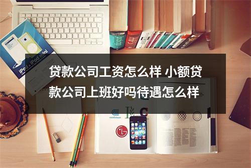 贷款公司工资怎么样 小额贷款公司上班好吗待遇怎么样