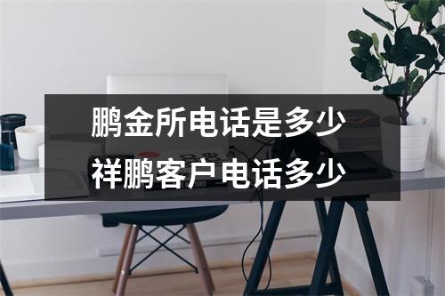 鹏金所电话是多少 祥鹏客户电话多少