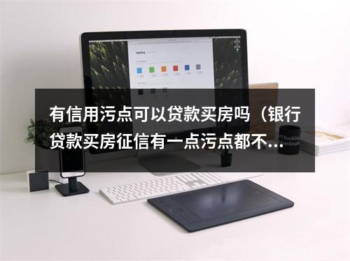 有信用污点可以贷款买房吗（银行贷款买房征信有一点污点都不行吗）