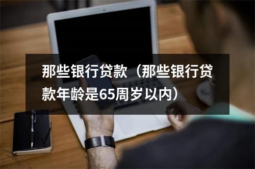 那些银行贷款（那些银行贷款年龄是65周岁以内）