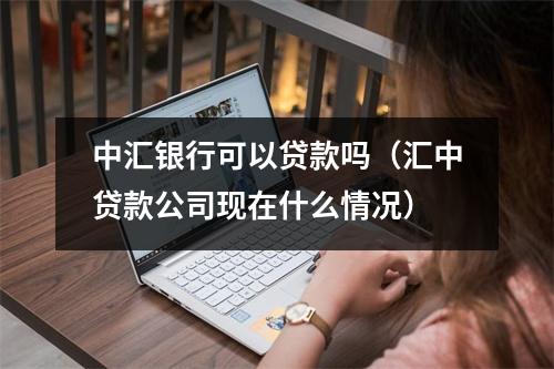 中汇银行可以贷款吗（汇中贷款公司现在什么情况）