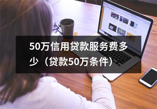 50万信用贷款服务费多少（贷款50万条件）