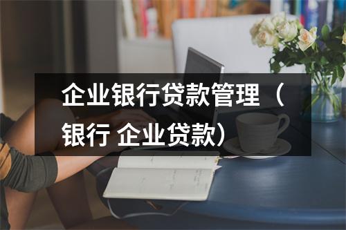 企业银行贷款管理（银行 企业贷款）