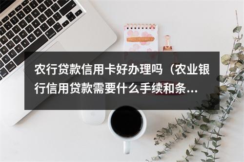 农行贷款信用卡好办理吗（农业银行信用贷款需要什么手续和条件）