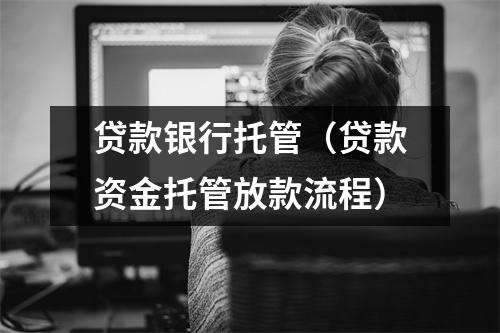 贷款银行托管（贷款资金托管放款流程）