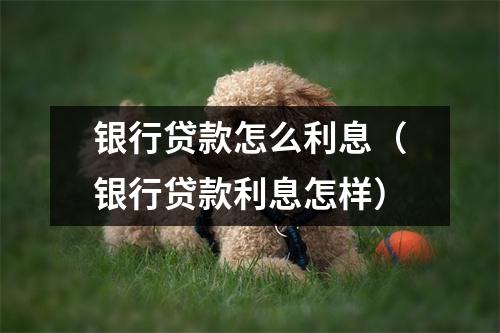 银行贷款怎么利息（银行贷款利息怎样）