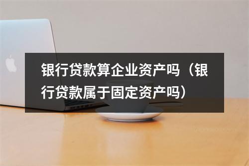 银行贷款算企业资产吗（银行贷款属于固定资产吗）