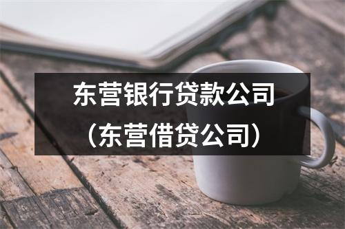 东营银行贷款公司（东营借贷公司）