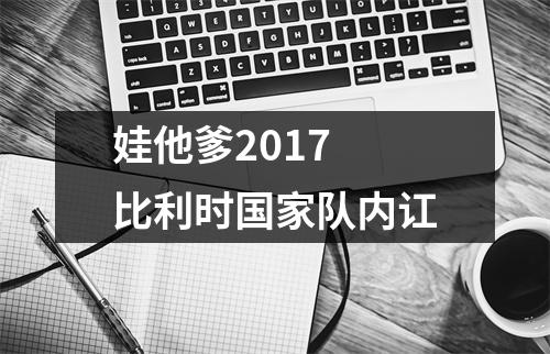 娃他爹2017 比利时国家队内讧