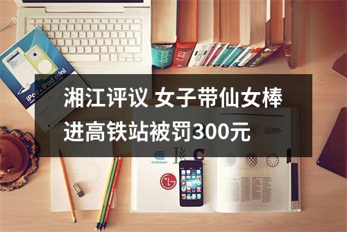 湘江评议 女子带仙女棒进高铁站被罚300元