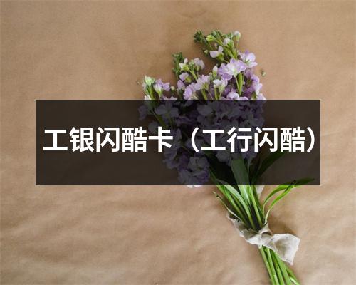 工银闪酷卡（工行闪酷）