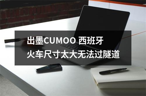 出墨CUMOO 西班牙火车尺寸太大无法过隧道