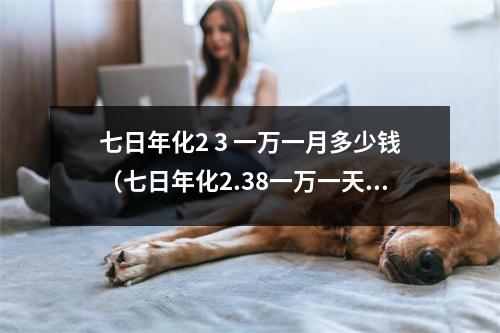 七日年化2 3 一万一月多少钱（七日年化2.38一万一天多少钱）