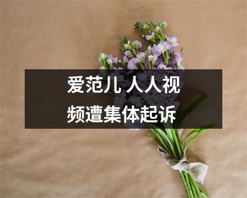 爱范儿 人人视频遭集体起诉