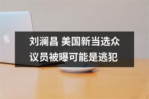 刘澜昌 美国新当选众议员被曝可能是逃犯