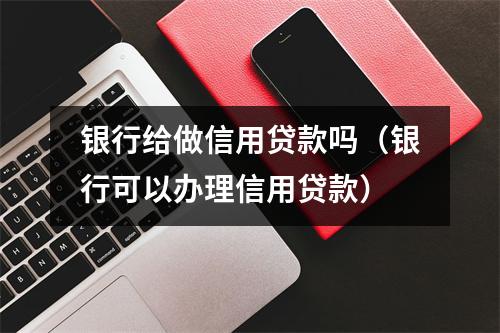 银行给做信用贷款吗（银行可以办理信用贷款）
