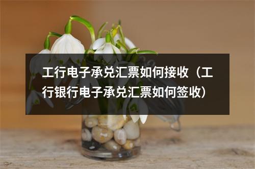 工行电子承兑汇票如何接收（工行银行电子承兑汇票如何签收）