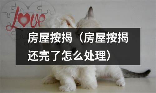 房屋按揭（房屋按揭还完了怎么处理）