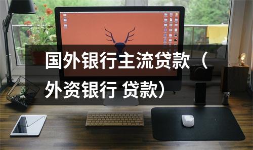 国外银行主流贷款(外资银行 贷款)