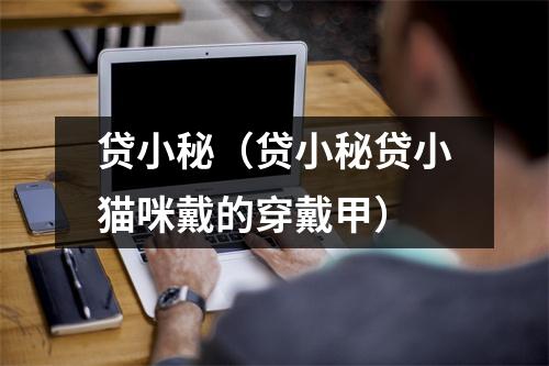 贷小秘（贷小秘贷小猫咪戴的穿戴甲）