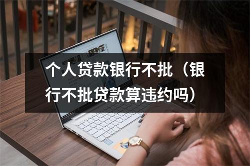 个人贷款银行不批（银行不批贷款算违约吗）