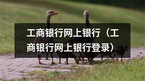 工商银行网上银行（工商银行网上银行登录）