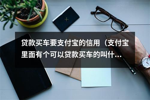 贷款买车要支付宝的信用（支付宝里面有个可以贷款买车的叫什么）