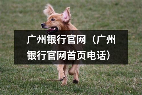 广州银行官网（广州银行官网首页电话）