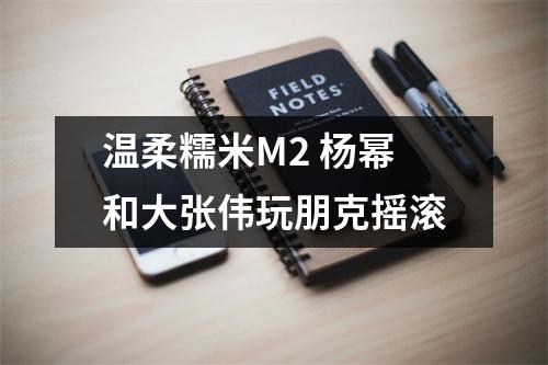 温柔糯米M2 杨幂和大张伟玩朋克摇滚