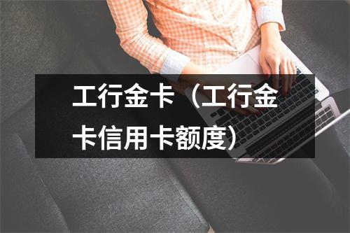 工行金卡(工行金卡信用卡额度)