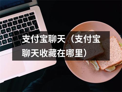 支付宝聊天（支付宝聊天收藏在哪里）