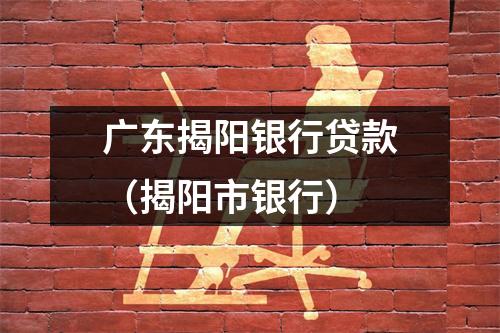 广东揭阳银行贷款（揭阳市银行）