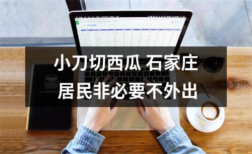 小刀切西瓜 石家庄 居民非必要不外出